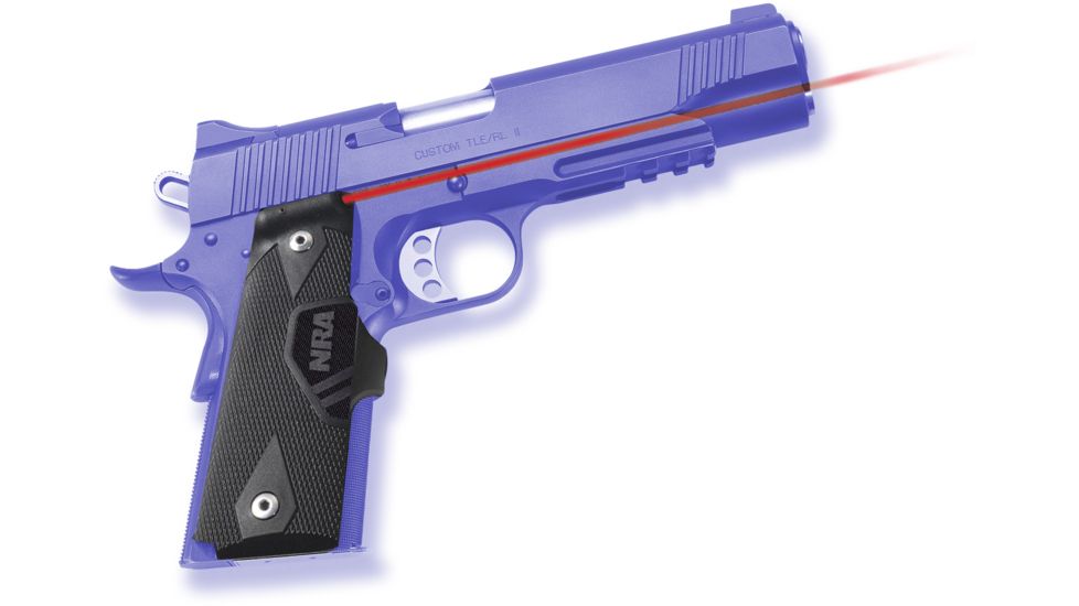 Crimson Trace 1911 Government/Commander, Lasergrip, Front Activation LG-401-NRA 