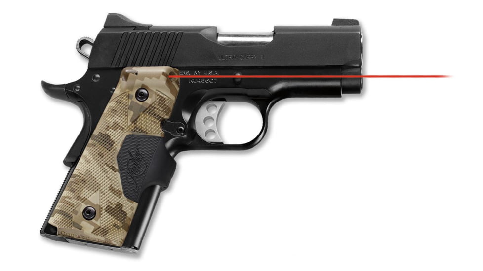 Crimson Trace 1911 Lasergrip compact in Digital Camo w/Kimber logo, Red, Compact LG-404P3 DEMO