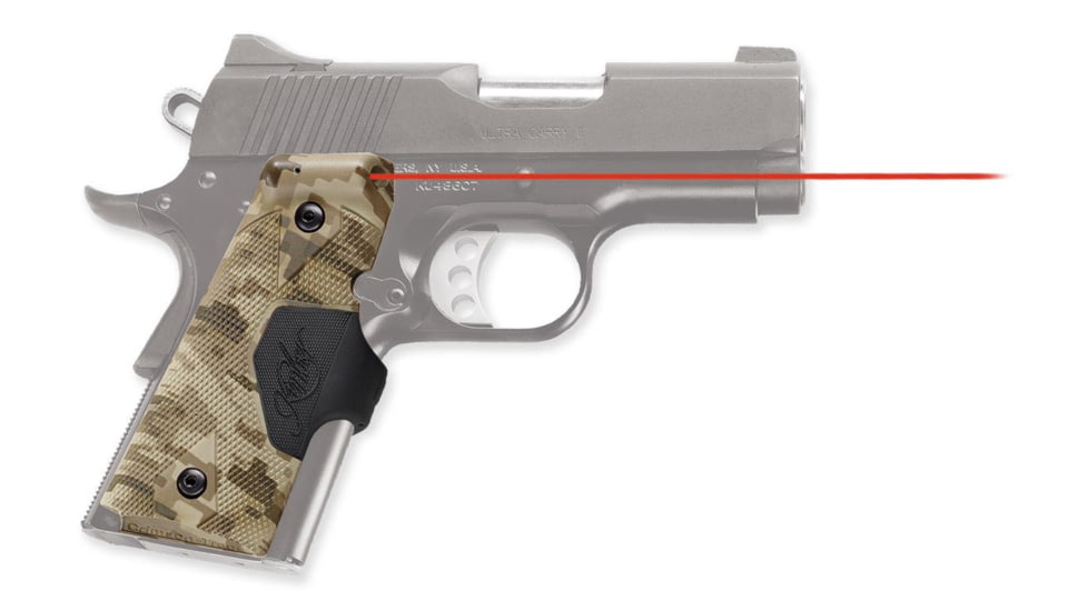 Crimson Trace 1911 Lasergrip compact in Digital Camo w/Kimber logo, Red, Compact LG-404P3 DEMO