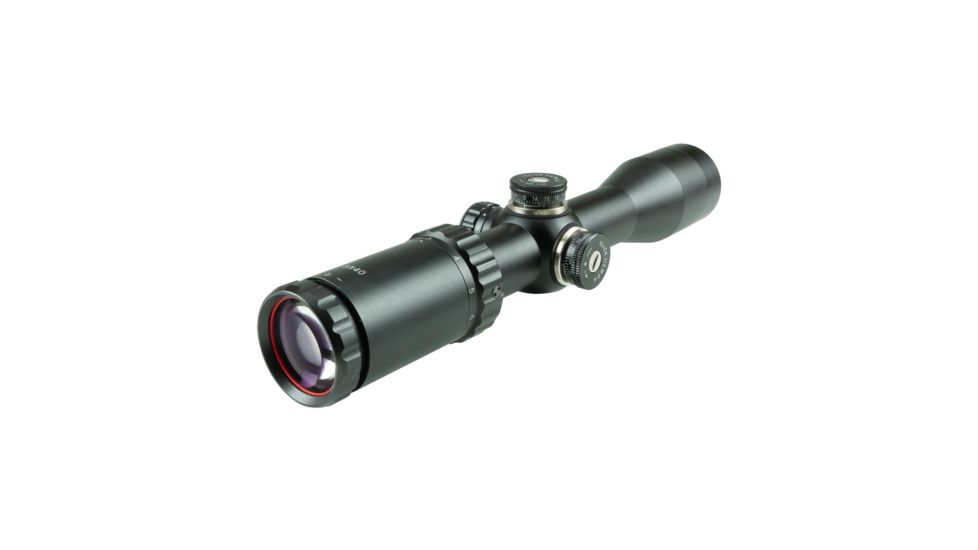 Crimson Trace 2 Series Sport Rifle Scope, 3-9x40mm, FFP, 30mm Tube, MR1-MOA Illuminated Reticle, Black CSA-2309