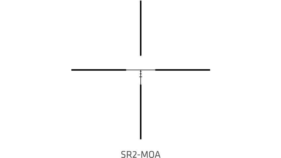 Crimson Trace 3 Series Sport Rifle Scope, 1-8x28mm, FFP, 34mm Tube, SR2-MOA Reticle, Black, CSA-3108