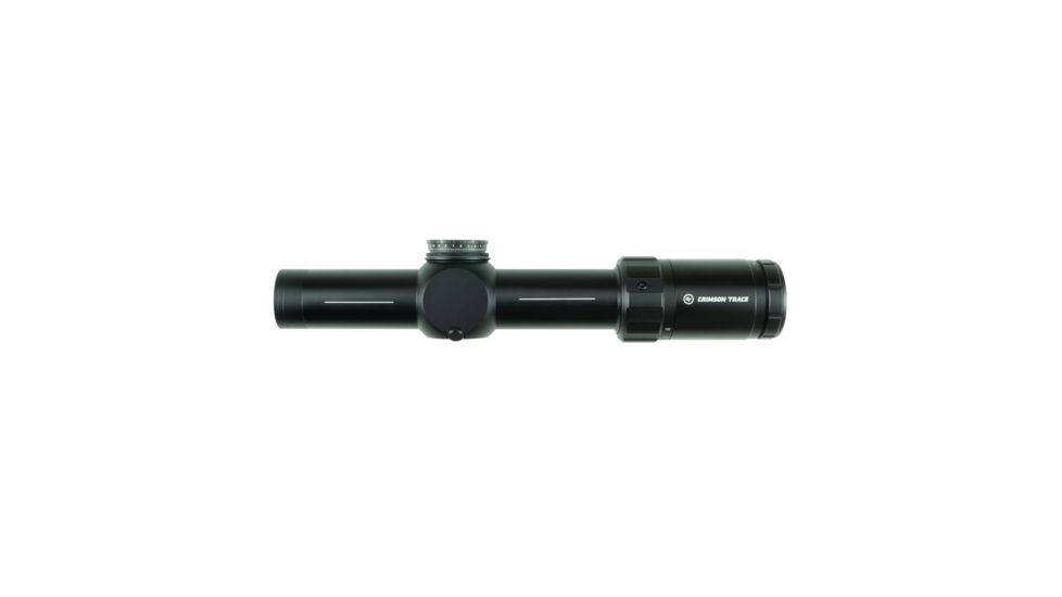 Crimson Trace 3 Series Sport Rifle Scope, 1-8x28mm, FFP, 34mm Tube, SR2-MOA Reticle, Black CSA-3108