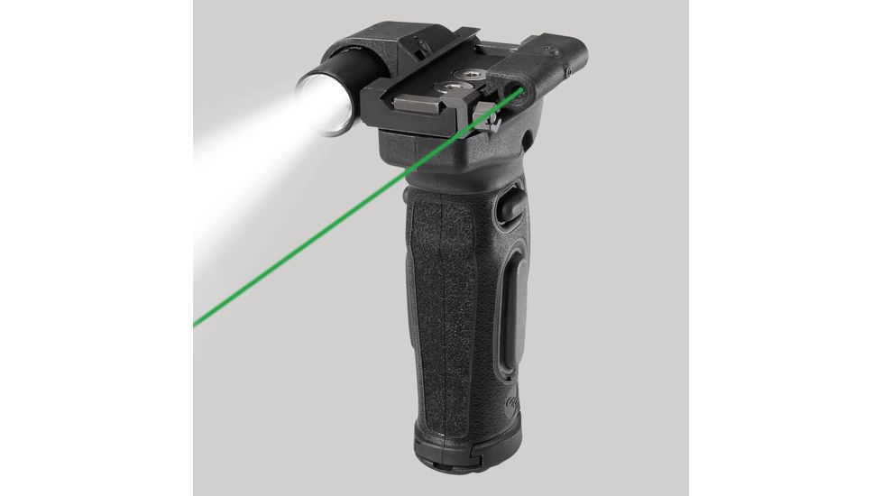 Crimson Trace AR-15 Vertical Foregrip Green Laser Sight w/ Integrated Flashlight