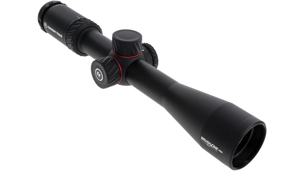 Crimson Trace Brushline Pro Rifle Scope, 3-12x42mm, 30mm Tube, Second Focal Plane, CT Custom BDC PRO Reticle, MOC Coating, Black, 01-01300