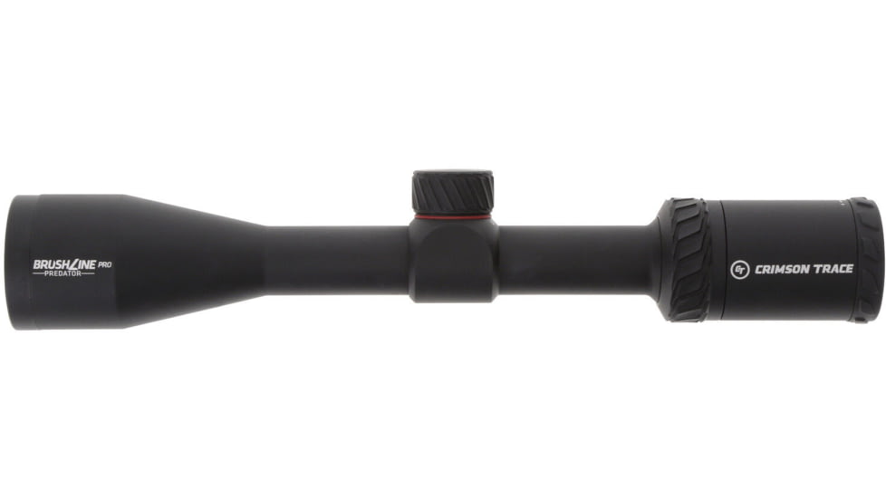 Crimson Trace Brushline Pro Rifle Scope, 3-9x40mm, 1in Tube, Second Focal Plane, CT Custom BDC Predator Reticle, MOC Coating, Black, 01-01520