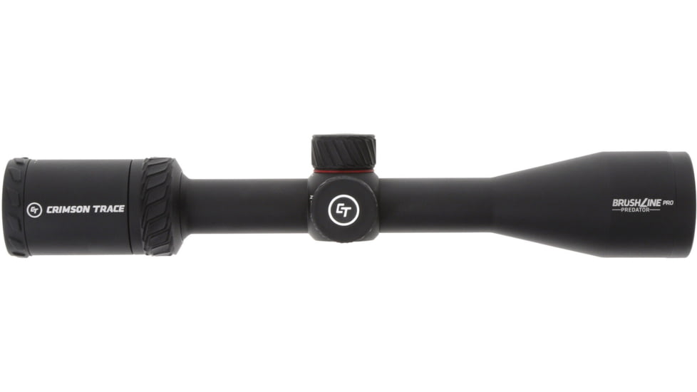 Crimson Trace Brushline Pro Rifle Scope, 3-9x40mm, 1in Tube, Second Focal Plane, CT Custom BDC Predator Reticle, MOC Coating, Black, 01-01520
