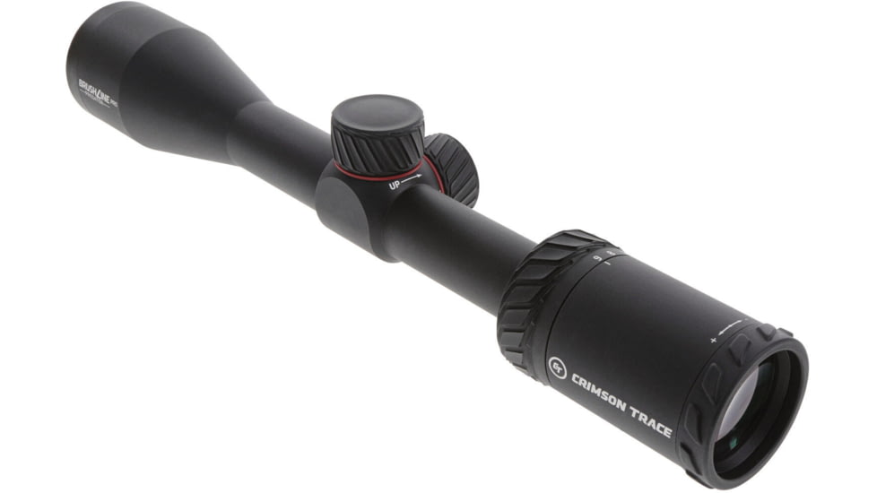 Crimson Trace Brushline Pro Rifle Scope, 3-9x40mm, 1in Tube, Second Focal Plane, CT Custom BDC Predator Reticle, MOC Coating, Black, 01-01520