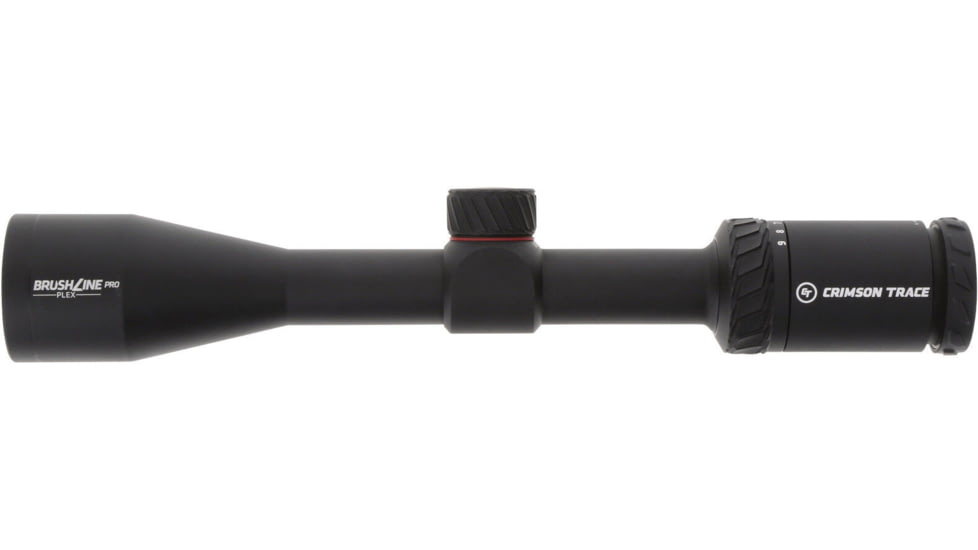Crimson Trace Brushline Pro Rifle Scope, 3-9x40mm, 1in Tube, Second Focal Plane, CT Plex Reticle, MOC Coating, Black, 01-01450