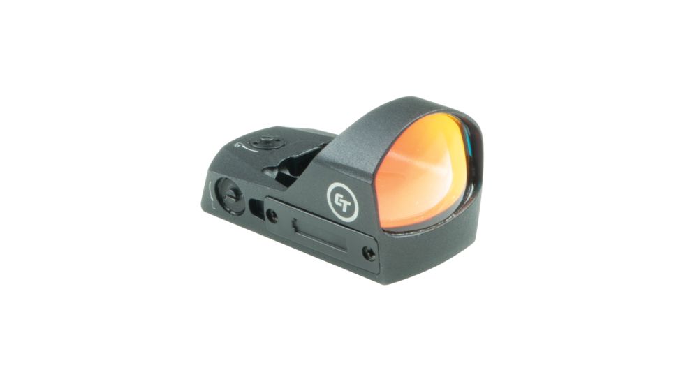Crimson Trace Compact Electronic Open Reflex Sight for Pistols, 3.25 MOA, Burris Docter Mount, Black CTS-1200