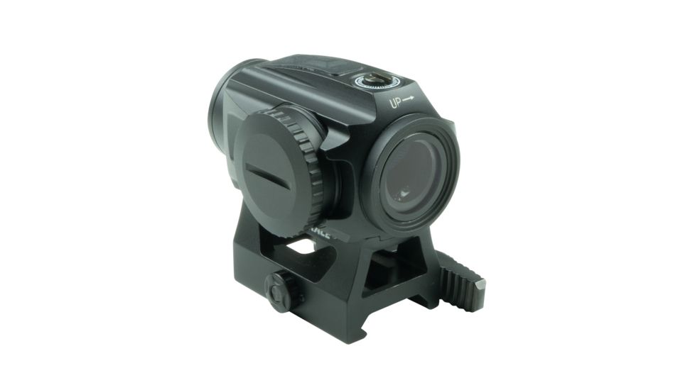 Crimson Trace Compact Tactical Red Dot Electronic Sight, 2 MOA, Picatinny Mount, Black CTS-1000