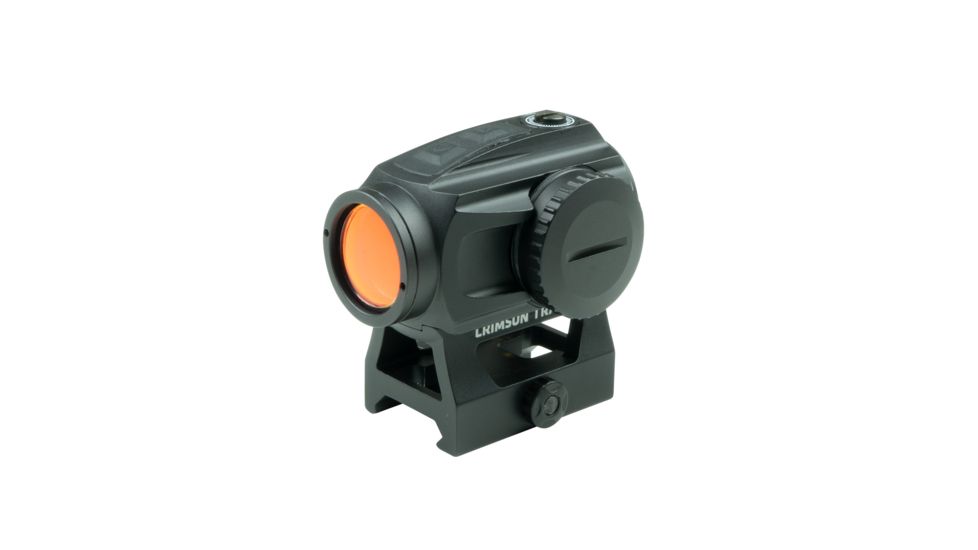 Crimson Trace Compact Tactical Red Dot Electronic Sight, 2 MOA, Picatinny Mount, Black CTS-1000