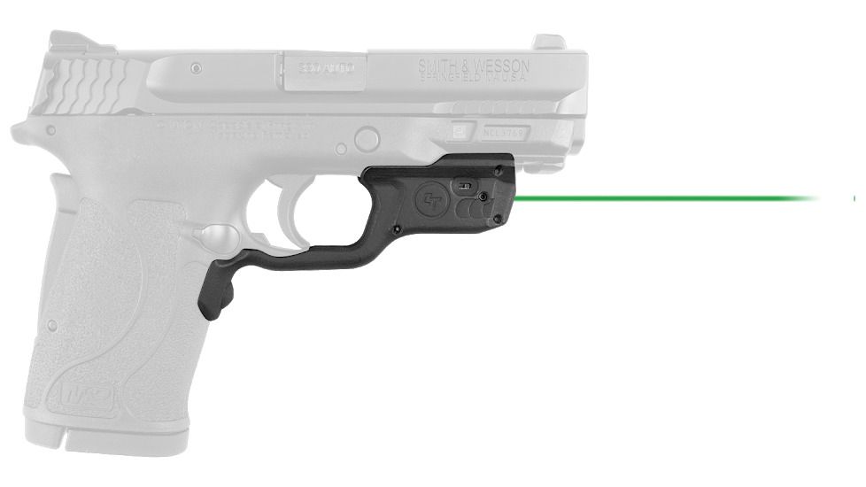 Crimson Trace LG-459 Green Laserguard for Smith &amp; Wesson M&amp;P Shield EZ .380 and M&amp;P 22 Compact, LG-459G