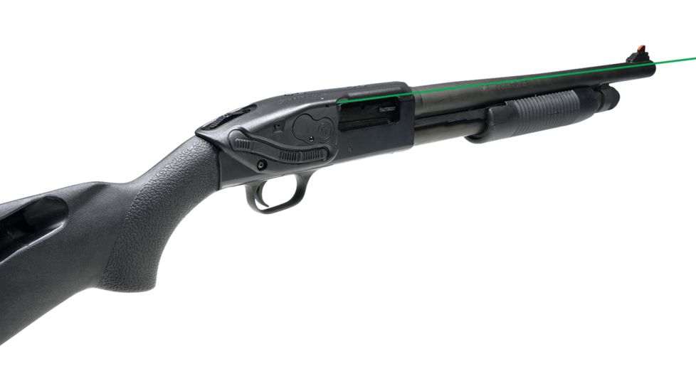 Crimson Trace LS-250G Lasersaddle Green Laser Sight for Mossberg 500 &amp; 590 Series Shotguns &amp; Shockwave, LS-250G