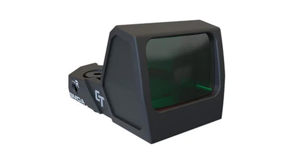 Crimson Trace CT Resliant UltraLite Micro Reflex Red Dot Sight, Green Illuminated Reticle/Compact Open Reflex, 1214589
