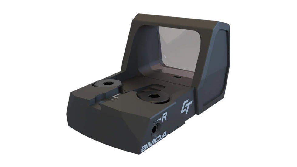Crimson Trace CT Resliant UltraLite Micro Reflex Red Dot Sight, Green Illuminated Reticle/Compact Open Reflex, 1214589