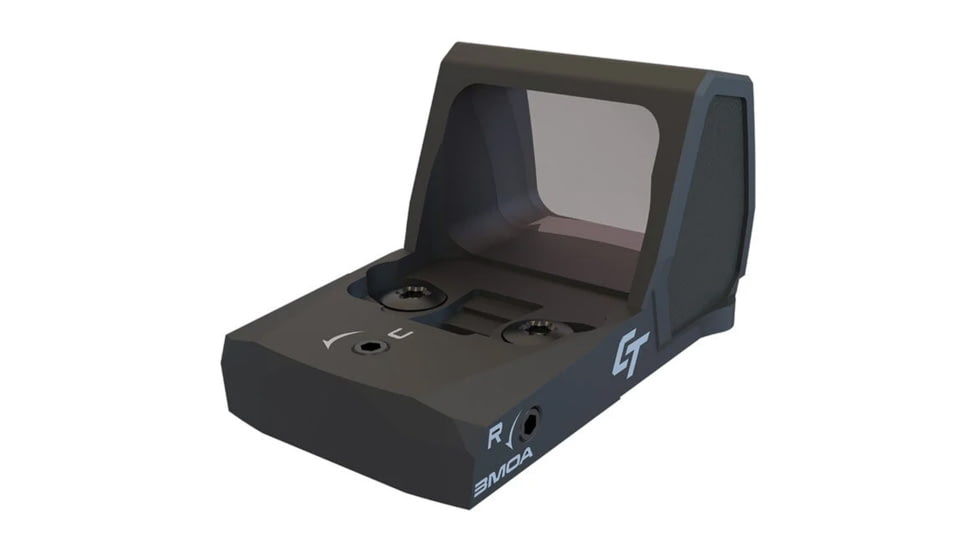 Crimson Trace CT Resliant UltraLite Reflex Red Dot Sight, Green Illuminated Reticle/Open Reflex, 1214587