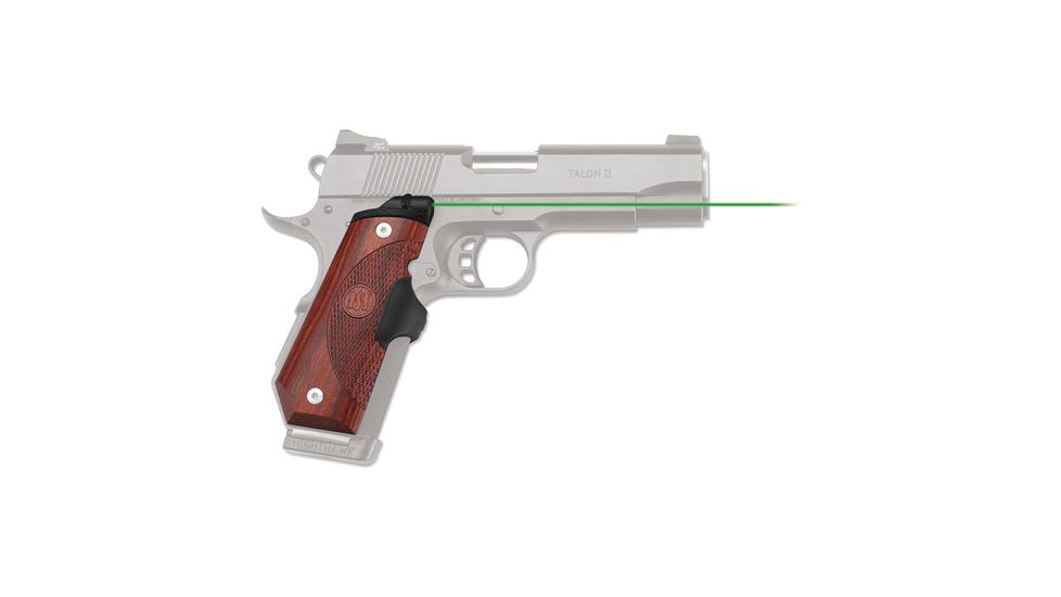 Crimson Trace Ctc Laser Lasergrip Green 1911 Bobtail Rosewood