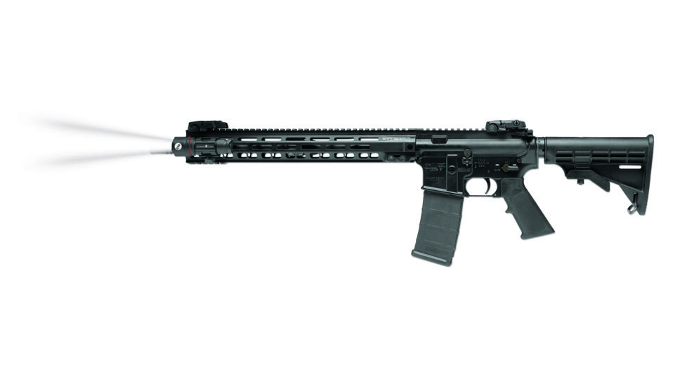 Crimson Trace CWL-100 Tactical Light for Rail-Equipped Long Guns, Picatinny, 500 Lumens, Black, CWL-100