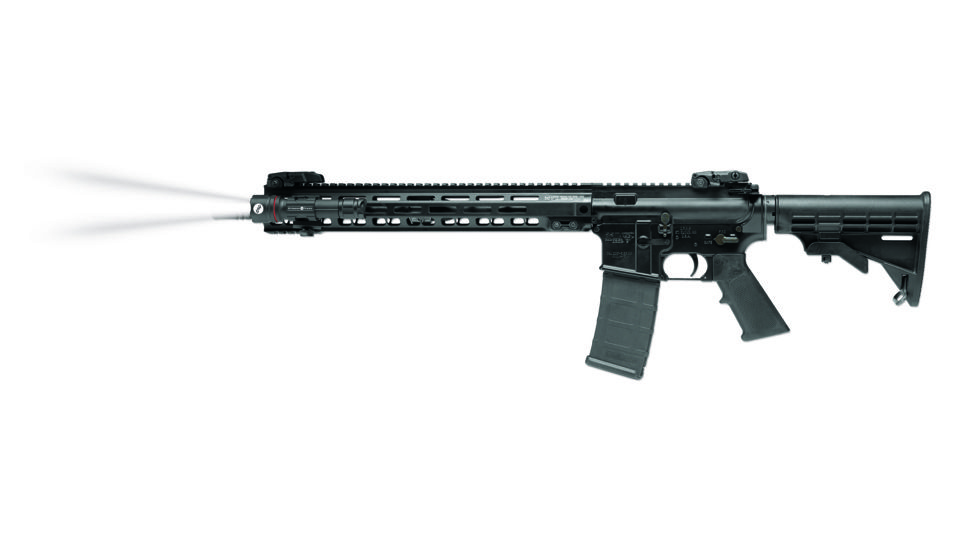 Crimson Trace CWL-200 Tactical Light for Rail-Equipped Long Guns, Picatinny, 900 Lumens, Black, CWL-200