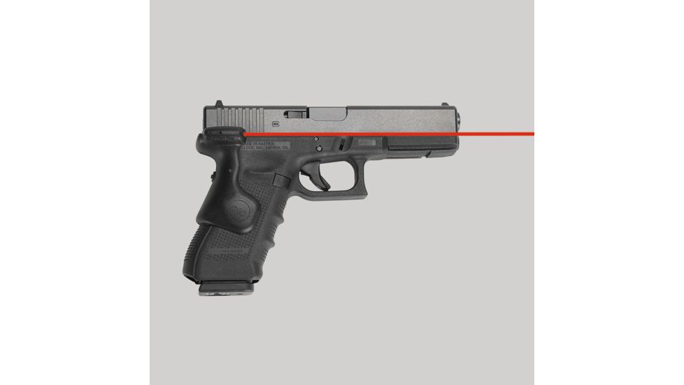 Crimson Trace For Glock Gen 3 Lasergrip, Rear Activation, Black, Fit 17,17L,22,31,34,35 LG-637