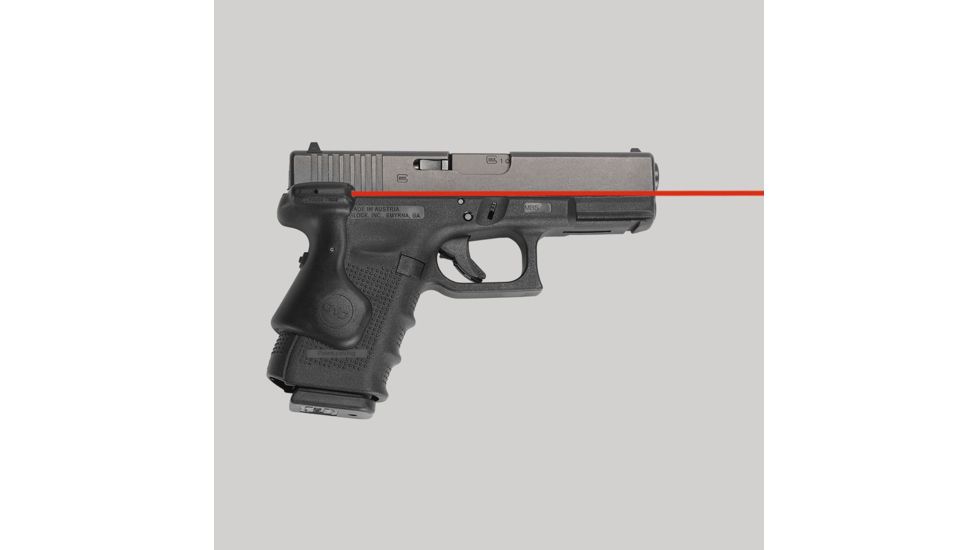 Crimson Trace For Glock Gen 3 Lasergrip, Rear Activation, Black, Fit 19, 23, 25, 32 LG-639