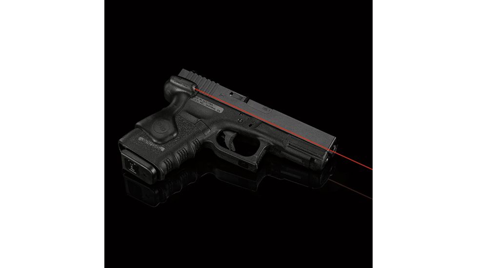 Crimson Trace For Glock Gen 3 Lasergrip, Rear Activation, Black, Fit 19, 23, 25, 32 LG-639