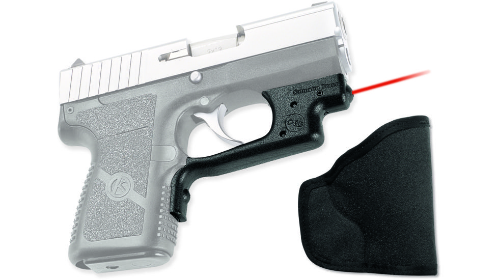 Crimson Trace Front Activation Compact Laser Guard for Kahr PM9, PM440. P9, P40, with Holster, LG437H