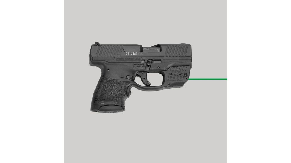 Crimson Trace Green Laser for Walther PPS M2, Black LG-482G