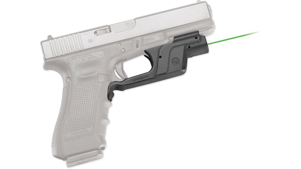 Crimson Trace Green Laserguard, Glock 17, 12, 22, 23, 34, 35, BP 99878