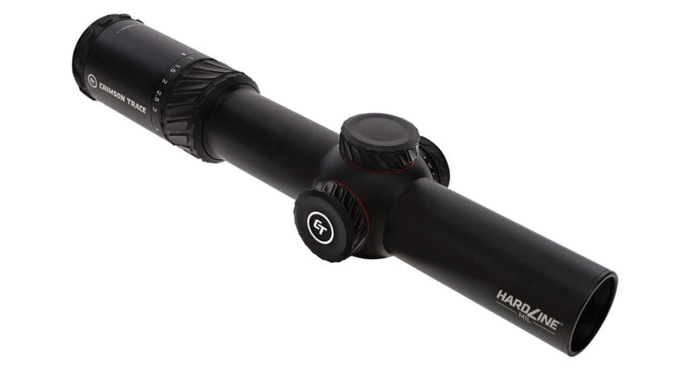 Crimson Trace Hardline Rifle Scope, 1-10x28mm, 34mm Tube, Second Focal Plane, Illuminated CT TR1-MIL, 01-3002301