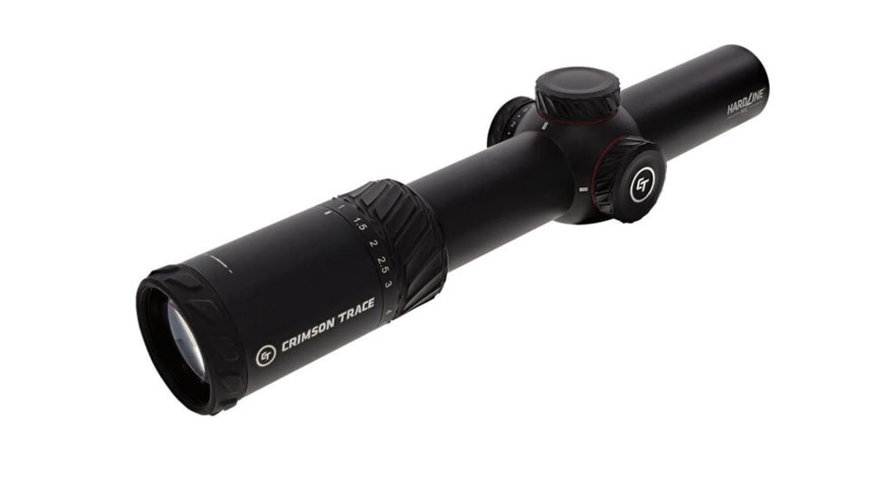 Crimson Trace Hardline Rifle Scope, 1-10x28mm, 34mm Tube, Second Focal Plane, Illuminated CT TR1-MIL, 01-3002301