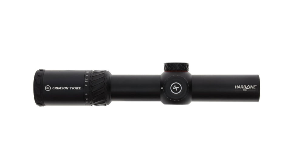 Crimson Trace Hardline Rifle Scope, 1-10x28mm, 34mm Tube, Second Focal Plane, Illuminated CT TR1-MIL, 01-3002301