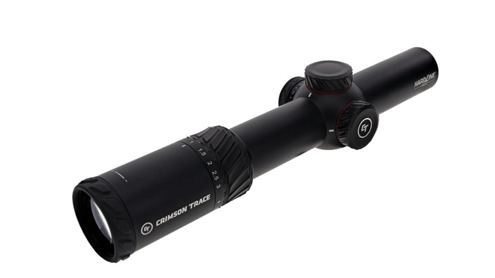 Crimson Trace Hardline Rifle Scope, 1-10x28mm, 34mm Tube, Second Focal Plane, Illuminated CT TR1-MOA, 01-3002403