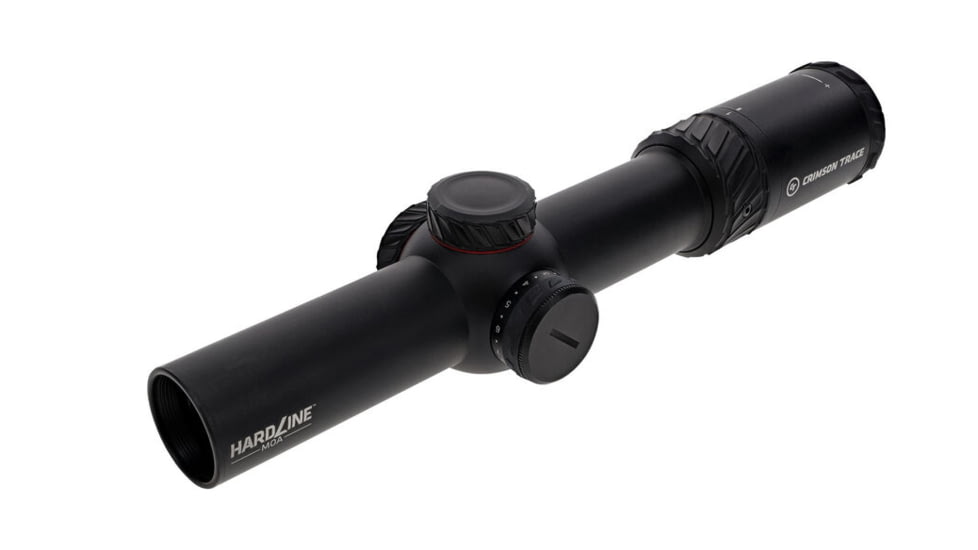 Crimson Trace Hardline Rifle Scope, 1-10x28mm, 34mm Tube, Second Focal Plane, Illuminated CT TR1-MOA, 01-3002403