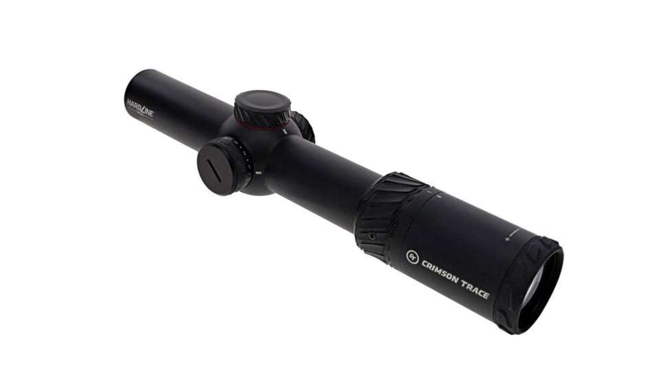 Crimson Trace Hardline Rifle Scope, 1-10x28mm, 34mm Tube, Second Focal Plane, Illuminated CT TR1-MOA, 01-3002403