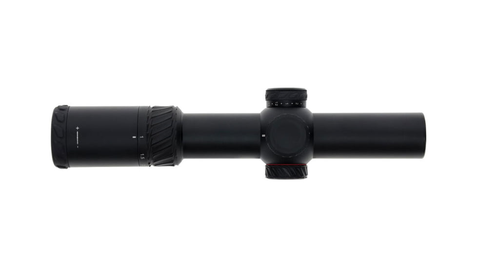 Crimson Trace Hardline Rifle Scope, 1-6x24mm, 34mm Tube, Second Focal Plane, Illuminated CT TR1-MOA, 01-3002401