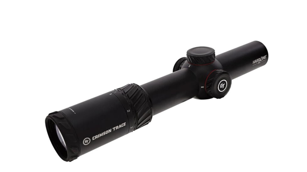 Crimson Trace Hardline Rifle Scope, 1-8x28mm, 34mm Tube, Second Focal Plane, Illuminated CT TR1-MIL, 01-3002300