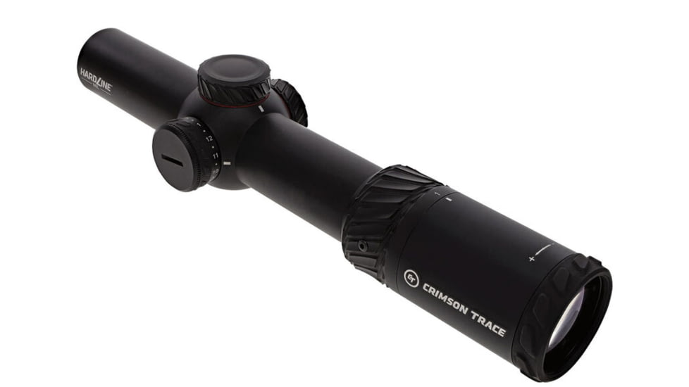 Crimson Trace Hardline Rifle Scope, 1-8x28mm, 34mm Tube, Second Focal Plane, Illuminated CT TR1-MIL, 01-3002300