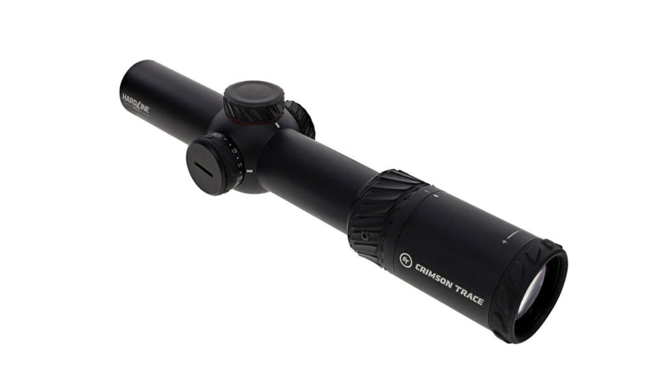 Crimson Trace Hardline Rifle Scope, 1-8x28mm, 34mm Tube, Second Focal Plane, Illuminated CT TR1-MOA, 01-3002402