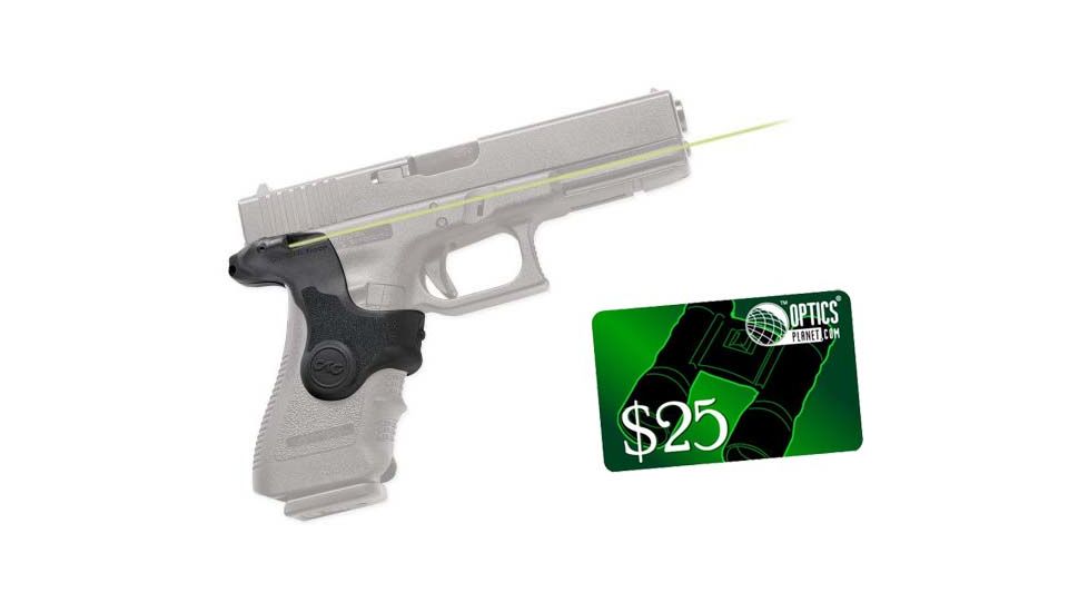 Crimson Trace IR Laser Sight Grip For Glock 17,19, 22, 23, 32, 34, 35, 37, 38 LG-417 IR w/ 25 Dollar Email Gift Certificate