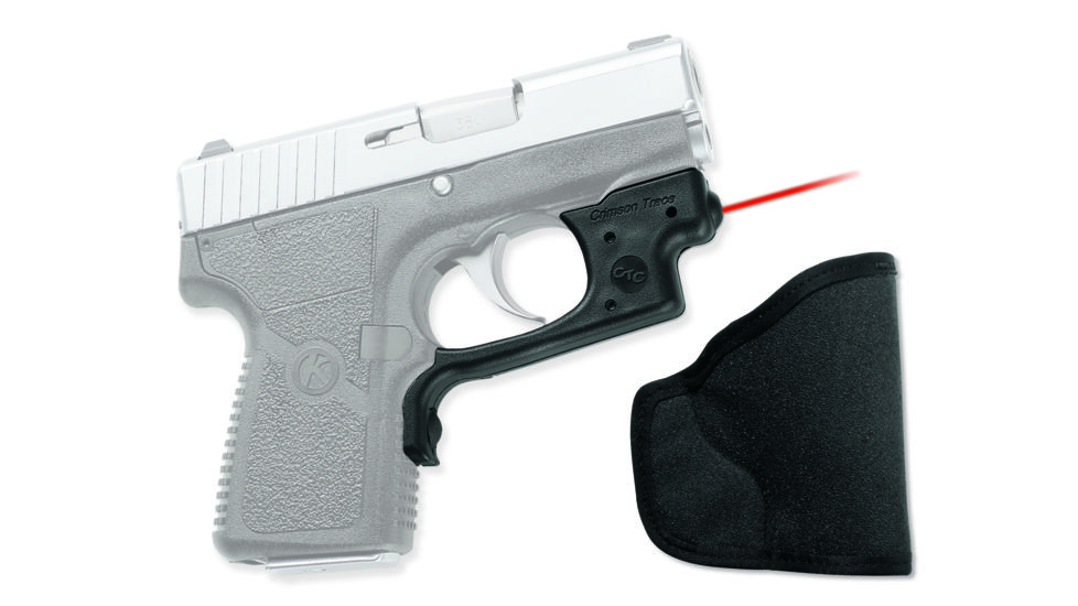 Crimson Trace Kahr, P380 Polymer Laserguard Overmold Front Activation, Holster, Sleeved 74502
