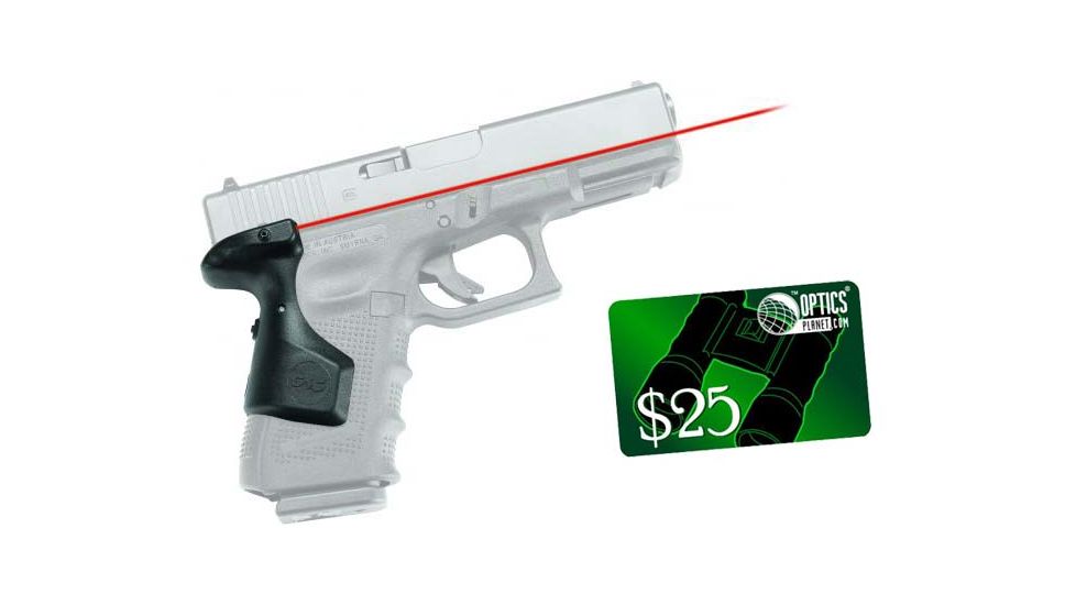 Crimson Trace Laser Grip For Glock 4th Gen, For Glock 19, 23 Gen 4 Only LG-851 w/ 25 Dollar Email Gift Certificate