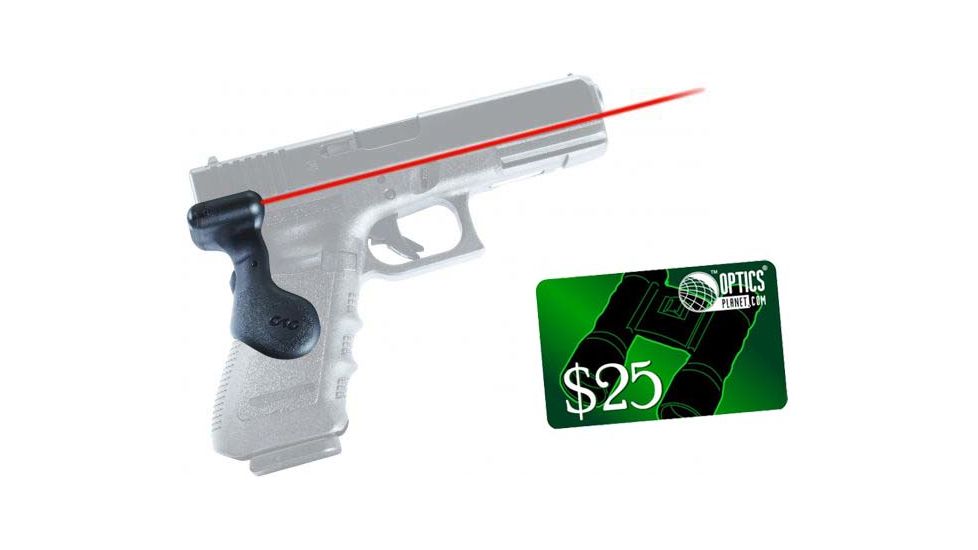 Crimson Trace Laser &amp; Lightguard Handgun Grip - Full Size For Glock Laser Grip LG-617 w/ 25 Dollar Email Gift Certificate