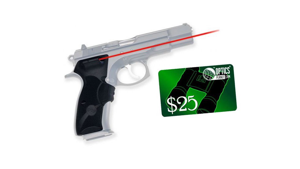 Crimson Trace Lasergrip For CZ75B Full Size w/Front Activation LG475 w/ 25 Dollar Email Gift Certificate