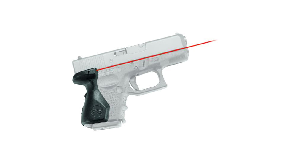 Crimson Trace LaserGrip Polymer Laser Sight Grip for Fits Glock 4th Gen SubCompact Handguns