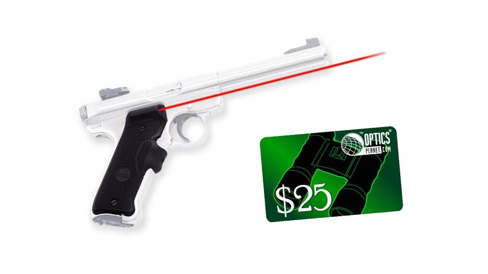 Crimson Trace Lasergrip - Ruger MK II &amp; III LG403 w/ 25 Dollar Email Gift Certificate