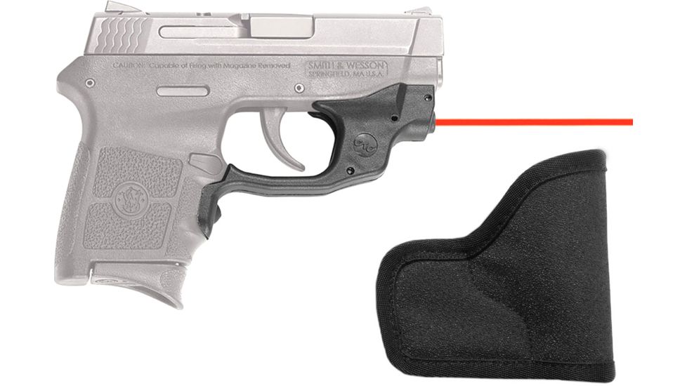 Crimson Trace Laserguard for Bodyguard RED with holster LG-454-H