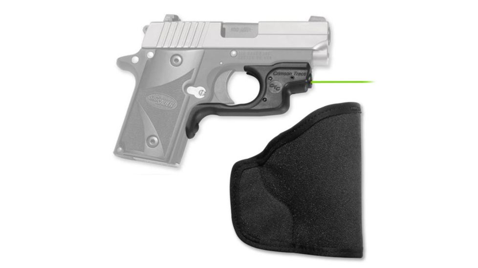 Crimson Trace Laserguard Sight for Sig Sauer P238/938, LG-492G-H