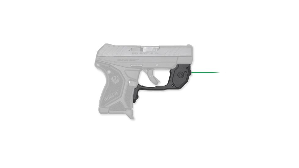 Crimson Trace Laserguard Green Laser Fits Ruger LCP II, Black LG-497G