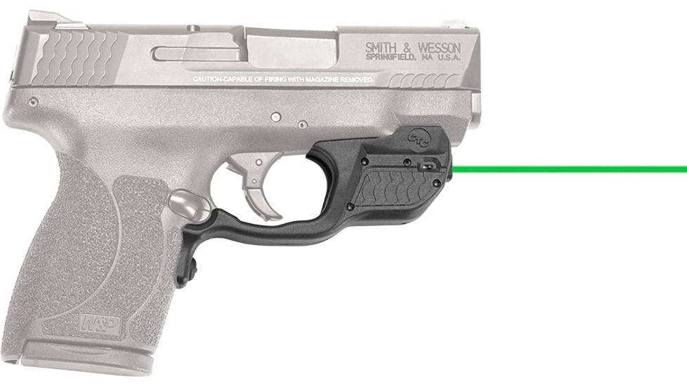 Crimson Trace Laserguard Green Laser for Smith and Wesson M/P 45 Shield, LG-485G
